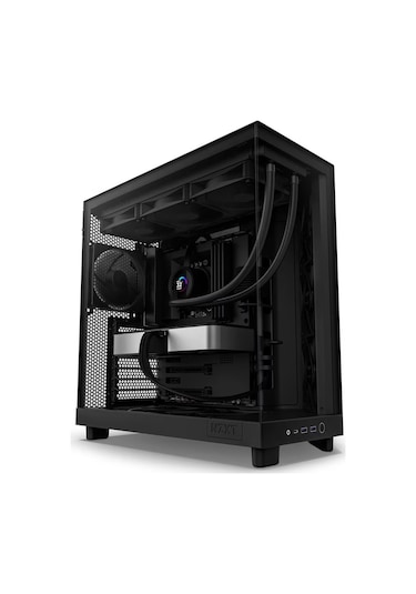 Nzxt H Series H6 Flow CC-H61FB-01 3 x 1 20 MM Atx Oyuncu Kasası Siyah