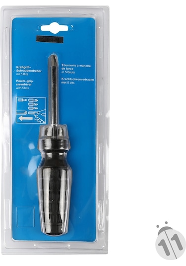 5 Parça Tornavida Bits Uç Set CrV