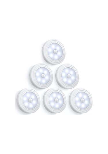 Vkemall Ev İçin Akıllı Hareket Sensörlü Led Lambası - 6000k/3500k Işık Tonu, 5v/3.7v Giriş, 50000 Saat Kullanim Süresi