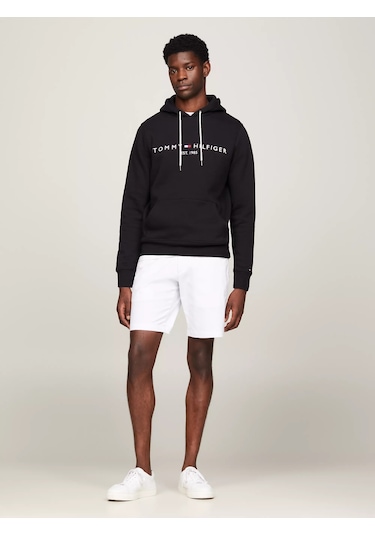 Tommy Hilfiger Erkek Core Tommy Logolu Sweatshirt - Siyah Siyah Tommy Hilfiger Erkek Core Tommy Logolu Sweatshirt - Siyah Siyah