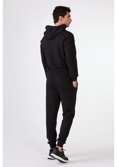 Dufy Siyah Erkek Sweatshırt - Regular Fit Siyah