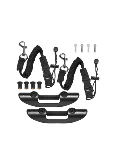 Konesam 2 Adet Kayak Paddle Takımı: Ayarlanabilir Kayak Teli 56-152cm + Kayak Paddle Klembi + Vidalama Somun Ve Guma Somunlar