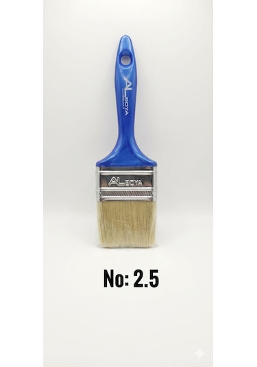 Alboya Standart Kestirme Fırça No: 2.5 El Yormayan Ergonomik Sap