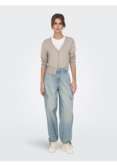 Only Onlvenice Bej Kadın Hırka 15333985 Bej