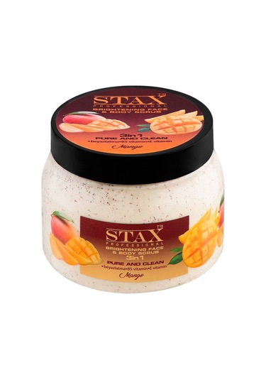 Tristax Mango 3'ü 1 Arada Aydınlatıcı Yüz ve Vücut Peeling 500 ML