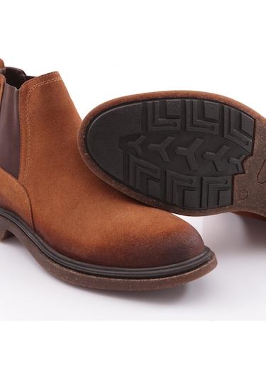 Dgn 24040 Erkek Klasik Bot Taba Süet