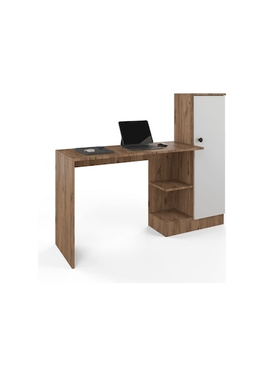 Opus Ofis Masası - Atlas Çam - Beyaz