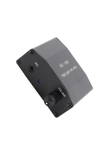 Moveevo Mikrofon Amfi 1000x Zayıf Ses Çoğaltıcı Alc Kontrol 3.5mm Arayüzlü Usb Şarjlı Alüminyum Kasa