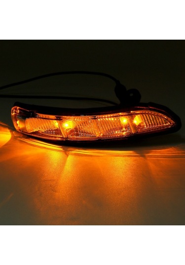 Dinosaurs Mercedes W211 W221 07-11 Için Araba Sağ Kapı Ayna Dönüş Sinyali Işık