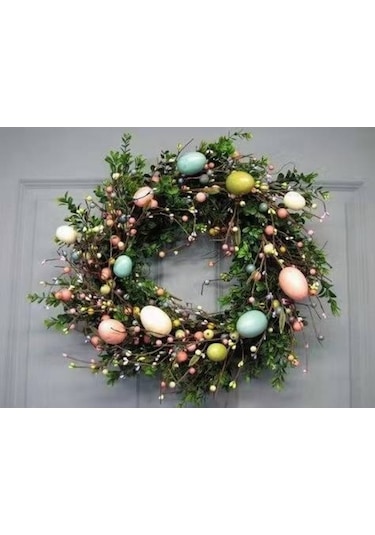 Tongxida Yeni Paskalya Yumurta Duvar Dekoru 45cm Ev Ve Otel Süsleme