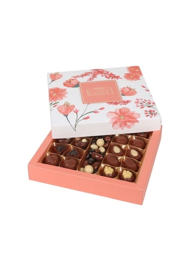 Bolçi Flower Kutu Çikolata ve Draje 350 G