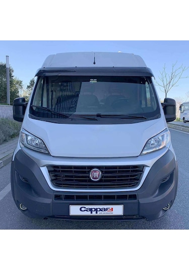 Cappafe Fiat Ducato Ön Cam Güneşliği Siperlik Şapka Abs 2014-