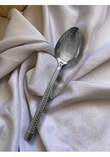 30 Parça 6 Kişilik Çatal Kaşık Seti Taş Model Kutulu 18/0 Kalite Çelik