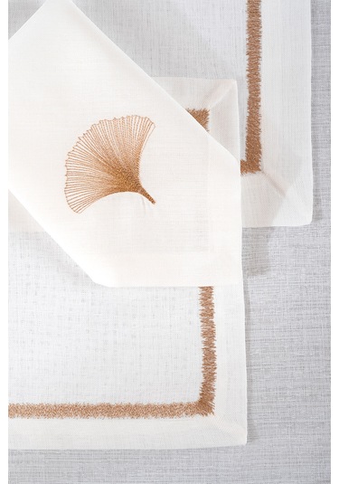 Iris Gold Nakışlı 2 Li Peçete 40x40 2553