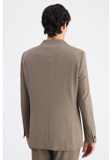 Twn Slim Fit Vizon Armürlü Kumaş Ceket 6ec04bb01474m Çok Renkli