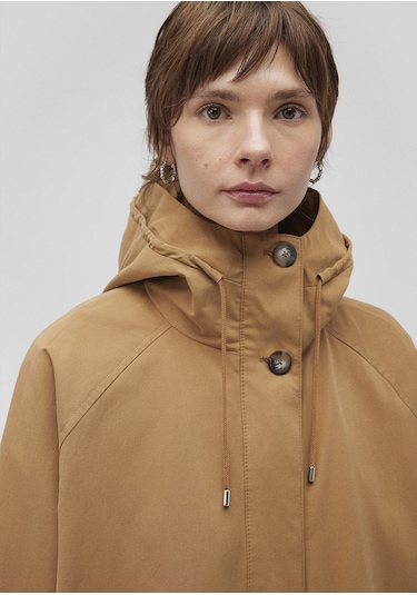 Mavi - Kapüşonlu Bej Trençkot 1110573-70269 Bej