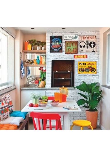 Kişiye Özel Metal Retro Poster (29X19) (547644453)