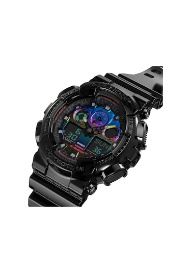 Casio G-Shock GA-100RGB-1ADR Erkek Kol Saati