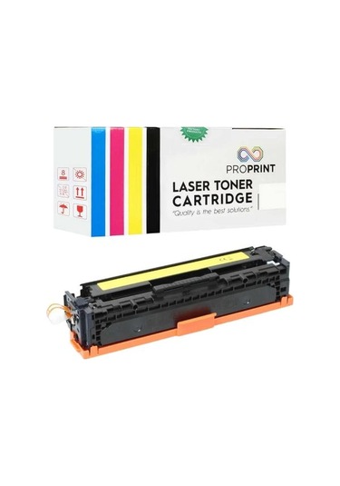 Proprint Canon LBP-631CW LBP-633CDW 5099C002 CRG-067 Çipsiz Sarı Uyumlu Toner 1250 Sayfa