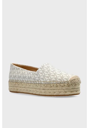 Michael Kors Bayan Espadril 40s5lyfp1b 150 Ekru Ekru
