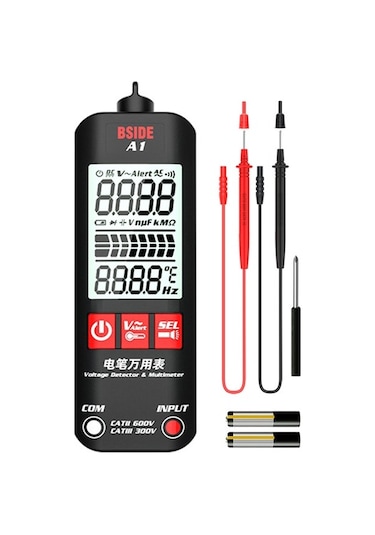 Agoodshop Kalem Tipi Yüksek Hassasiyetli Dijital Multimetre
