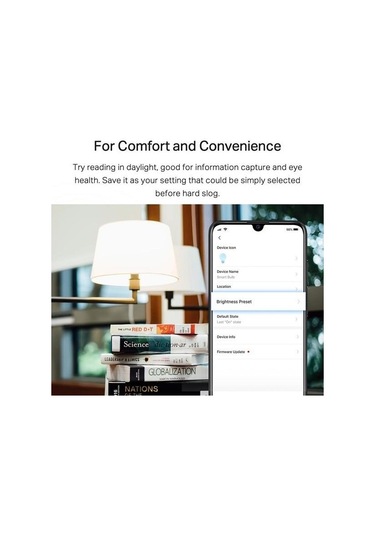 Tapo L520E Tapo Akıllı Wi-Fi Ampul, Gün Işığı ve Işık Şiddeti Ayarlanabilir