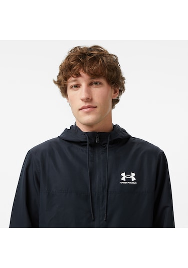 Under Armour Rival Wvn Windbreaker Erkek Siyah Rüzgarlık 1390149