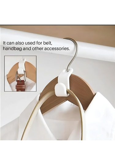 10 'lu Pratik Askı Çoğaltıcı Kanca Seti Çok Renkli