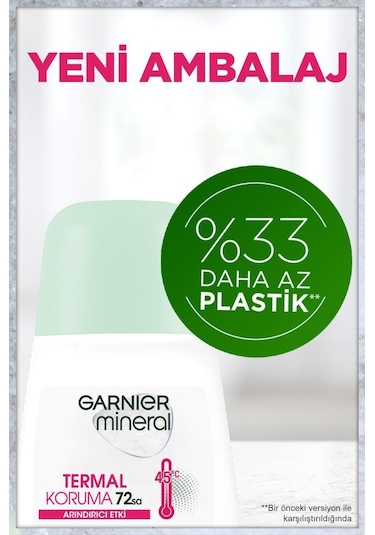 Garnier Mineral Termal Koruma Roll-on Deodorant 3'lü Set pkttrml3al2ode-7067