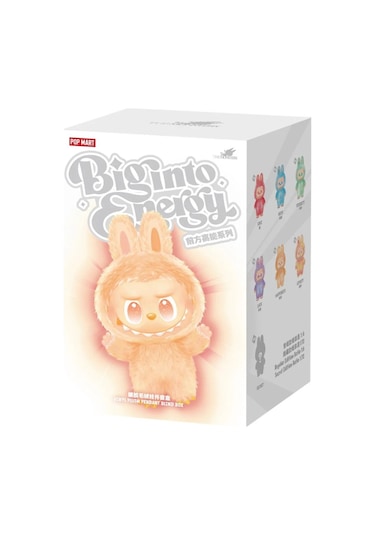 Pop Mart Labubu The Monsters Big İnto Energy Series Vinyl Plush Pendant Single Blind Box