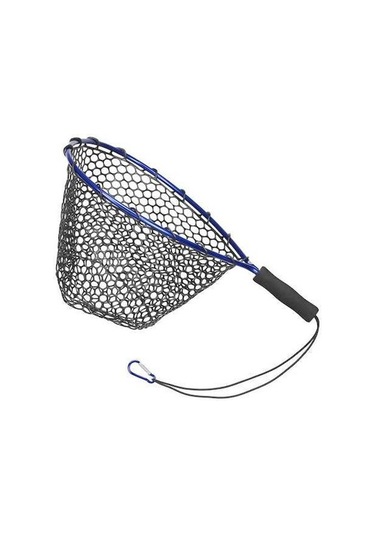 Dancemonkey Yumuşak Silikon Balık Tutma Filesi, Alüminyum Saplı, Eva Tutacaklı