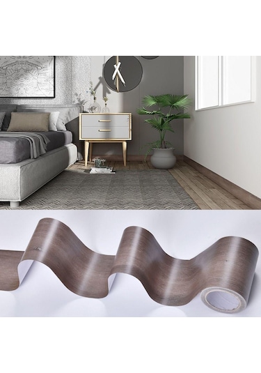 10m/rulo Pencere Eşiği Bel Hattı Duvar Kağıdı Kapı Çerçevesi Kılavuz Çizgisi Ev Dekorasyonu Süpürgelik Çizgisi Gri