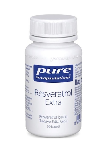 Pure Encapsulations Resveratrol Extra 30 Kapsül