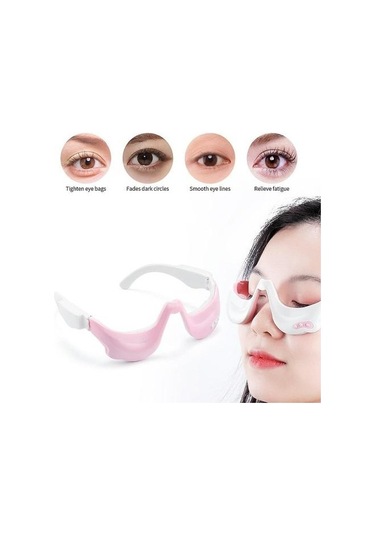 3d Ems Mikro-akım Darbe Gözü Rahat Masaj Isıtma Tedavisi U3e91w Pembe