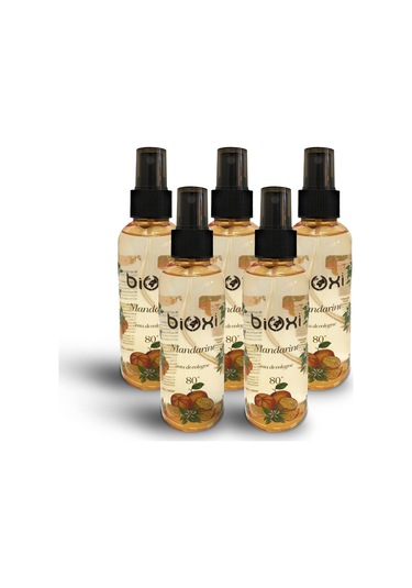 Bioxi 80 Derece Mandarine Kolonyası Sprey 150 ML x 5