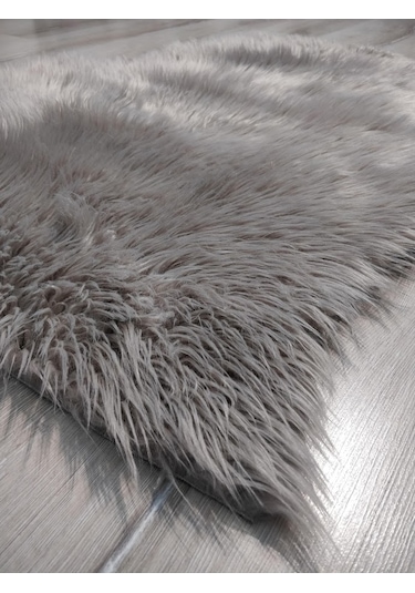 Yamalıhome Peluş Halı Apost Kum Beji 75x100cm Post Halı