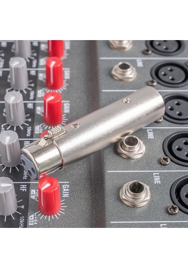 Fortunelane Zink Alloy Xlr Mikrofon Ses Kablosu, Tonalite Adaptörü 2 Adet
