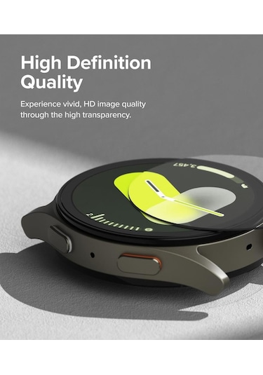 Samsung Galaxy Uyumlu Watch 7 44mm Full Ekran Nano Saat Koruyucu