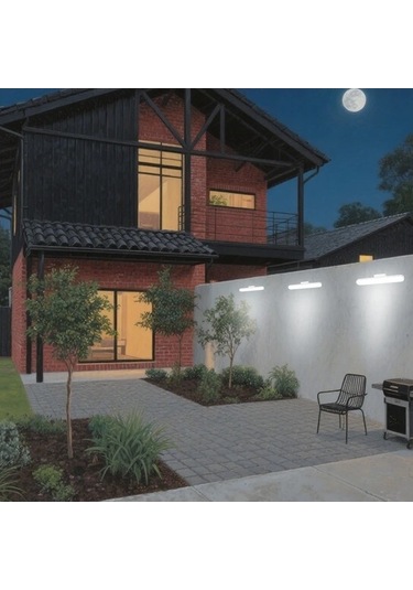 Fastbuy Turcoshop11 Beyaz Led Işık: Bahçe Party Dekor, Kamp Aydınlatma, Şömine Aydınlatma