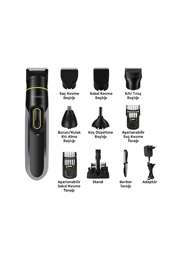 Goldmaster Aksiyon 17 Kademeli 10 In 1 Standlı Tıraş Makinesi