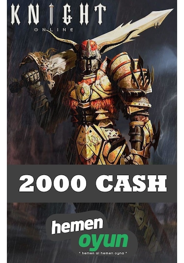 Hemenoyun Knight Online 2000 Cash