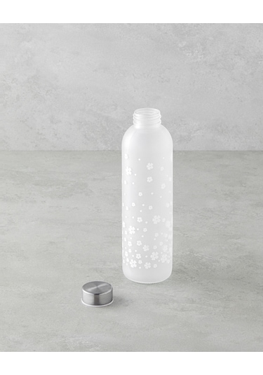 English Home Floret Cam Şişe 750 Ml Beyaz