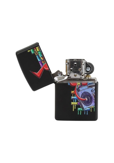 Zippo Çakmak Boom Box Grafitti Design