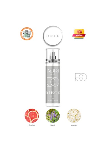 İxora Diego Body Mist Erkek 200 ML