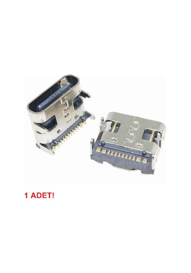 Type-C Usb Soket 16 Pin Smd USB 3.1 Cep Telefonu Elektronik Cihaz