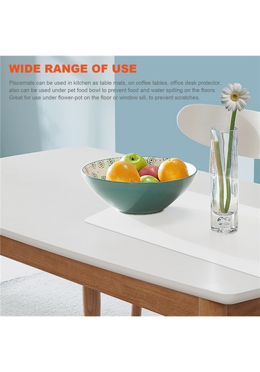 Şeffaf Mutfak Matı, Sehpa Matı, Masa Koruyucu Diğer