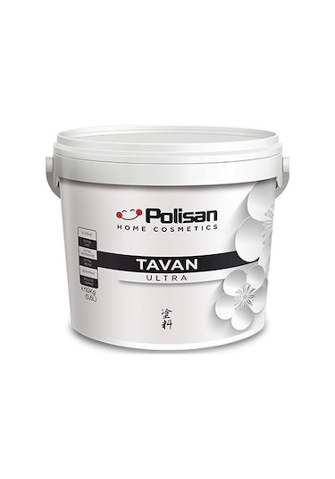 Polisan Ultra Tavan Boyası Beyaz 17.5 KG