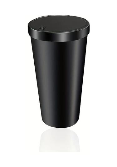 Xuweiwei Gümüş Renkli Basmalı Kapaklı Araç Çöp Kutusu Ve Saklama Kutusu