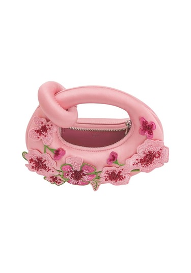 Jw Pei Jw Peı Pembe Abaküs Işlemeli Çiçekli Mini Üst Saplı Çanta Abiye Çanta