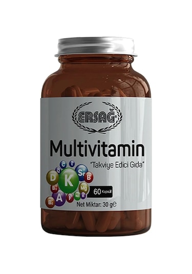 Ersağ Multivitamin 60 Kapsül